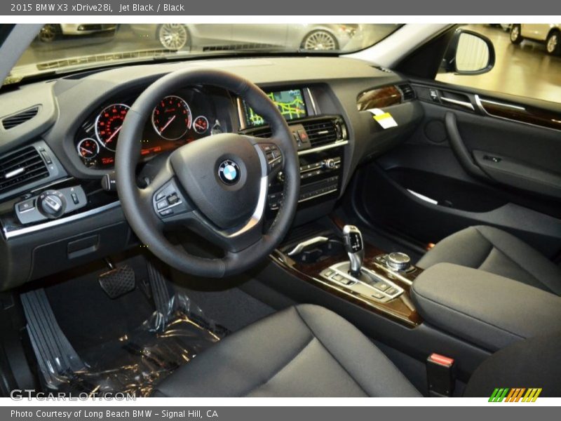 Jet Black / Black 2015 BMW X3 xDrive28i