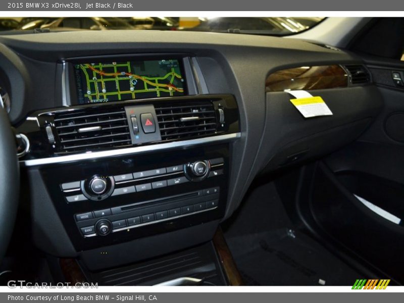 Jet Black / Black 2015 BMW X3 xDrive28i