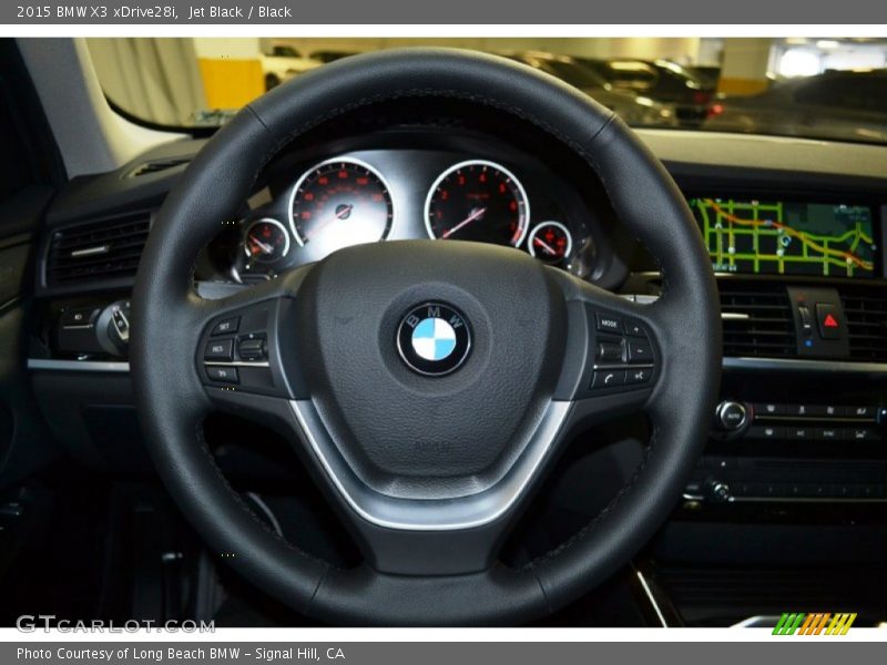 Jet Black / Black 2015 BMW X3 xDrive28i