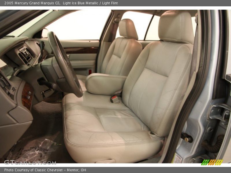 Light Ice Blue Metallic / Light Flint 2005 Mercury Grand Marquis GS