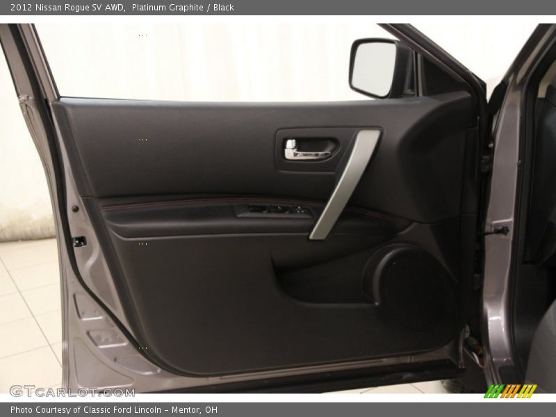 Platinum Graphite / Black 2012 Nissan Rogue SV AWD
