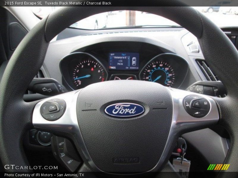 Tuxedo Black Metallic / Charcoal Black 2015 Ford Escape SE