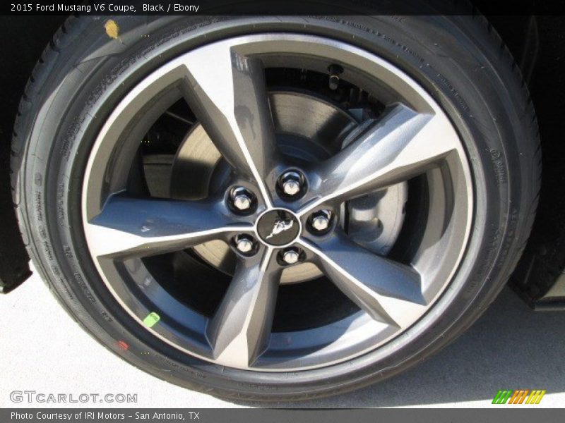 Black / Ebony 2015 Ford Mustang V6 Coupe