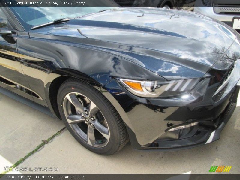 Black / Ebony 2015 Ford Mustang V6 Coupe