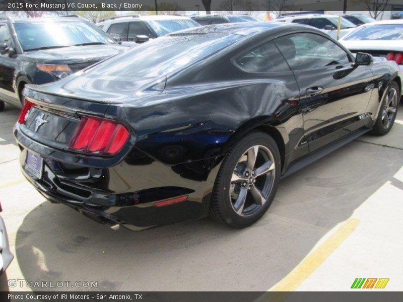 Black / Ebony 2015 Ford Mustang V6 Coupe