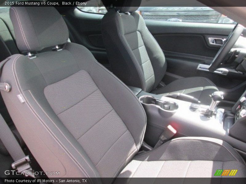 Black / Ebony 2015 Ford Mustang V6 Coupe