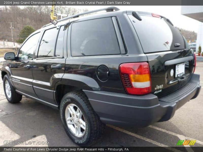 Brillant Black Crystal Pearl / Dark Slate Gray 2004 Jeep Grand Cherokee Laredo 4x4