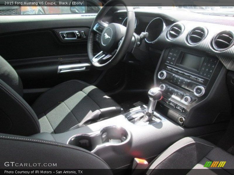 Black / Ebony 2015 Ford Mustang V6 Coupe