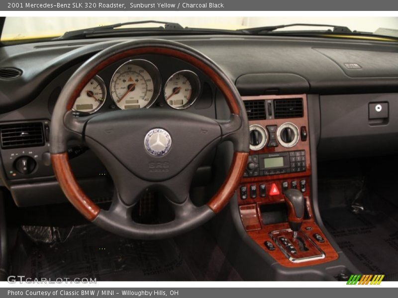 Dashboard of 2001 SLK 320 Roadster