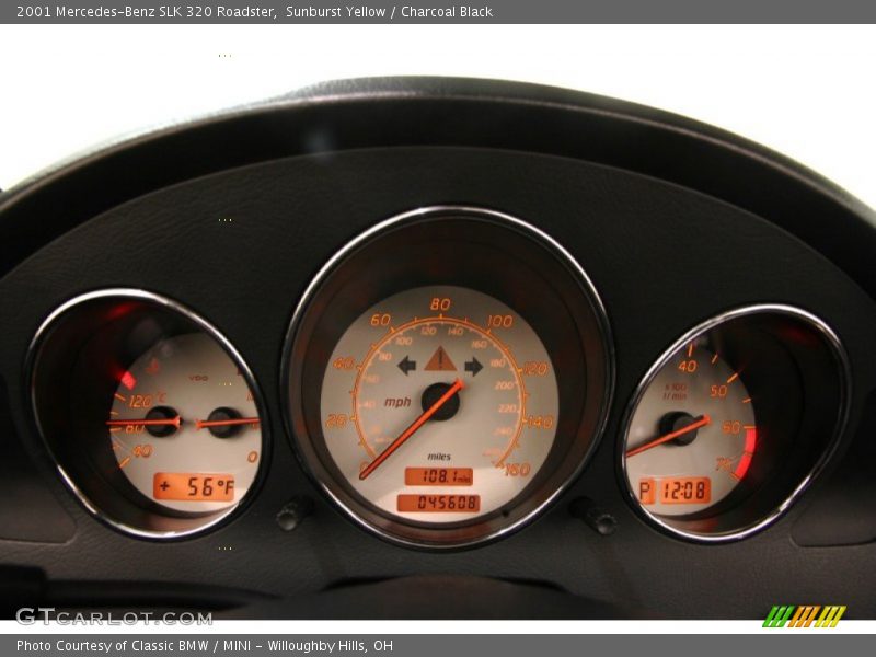  2001 SLK 320 Roadster 320 Roadster Gauges