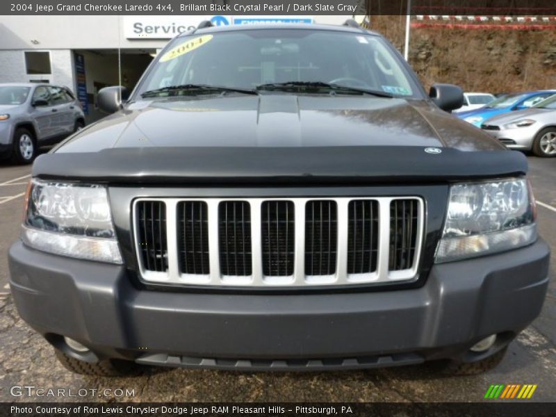 Brillant Black Crystal Pearl / Dark Slate Gray 2004 Jeep Grand Cherokee Laredo 4x4