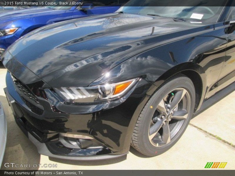 Black / Ebony 2015 Ford Mustang V6 Coupe