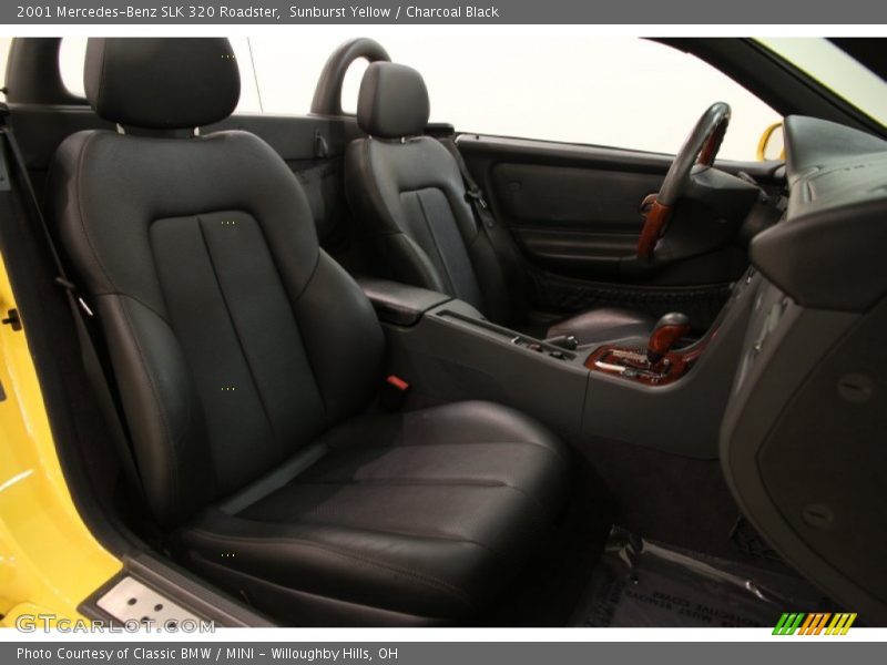 Front Seat of 2001 SLK 320 Roadster