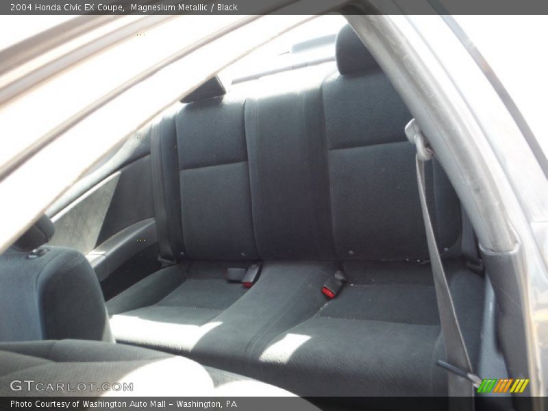 Magnesium Metallic / Black 2004 Honda Civic EX Coupe