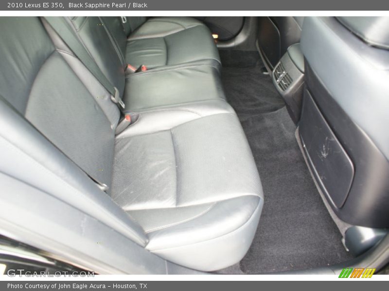 Black Sapphire Pearl / Black 2010 Lexus ES 350