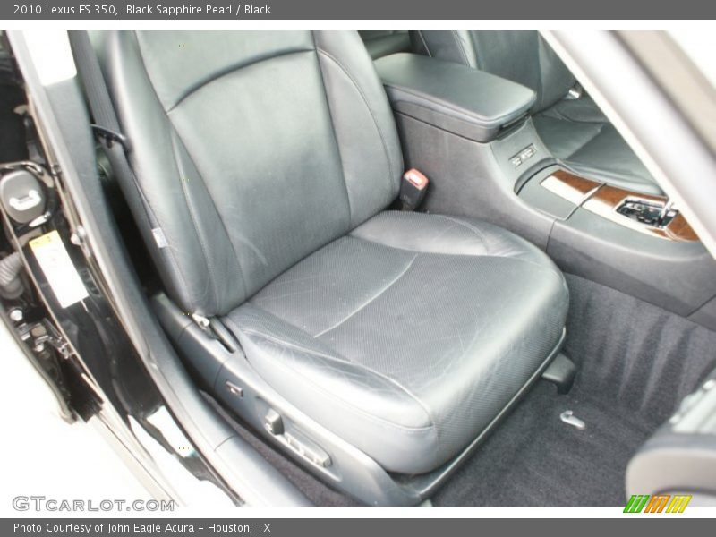 Black Sapphire Pearl / Black 2010 Lexus ES 350