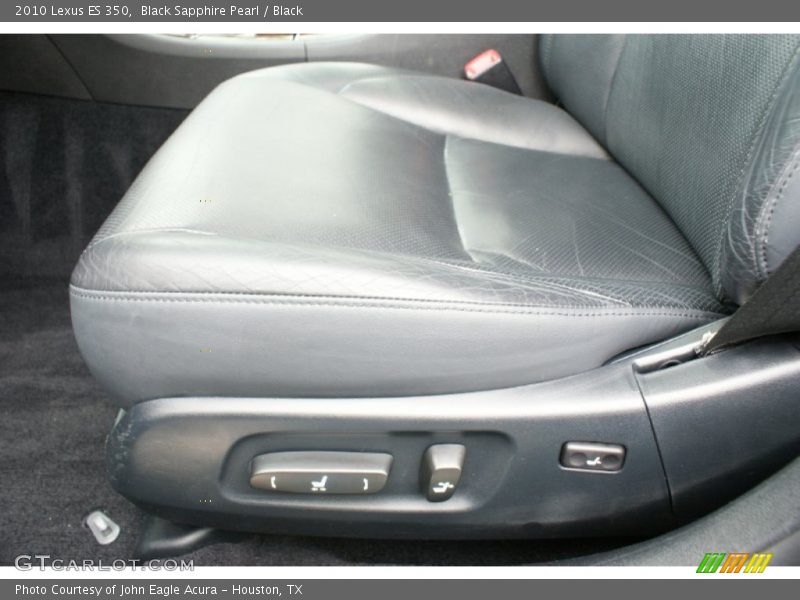 Black Sapphire Pearl / Black 2010 Lexus ES 350