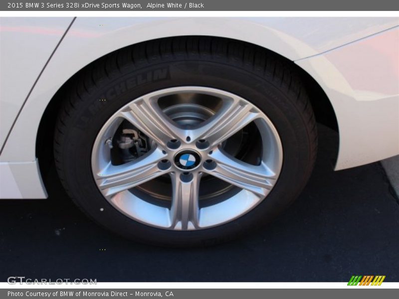 Alpine White / Black 2015 BMW 3 Series 328i xDrive Sports Wagon