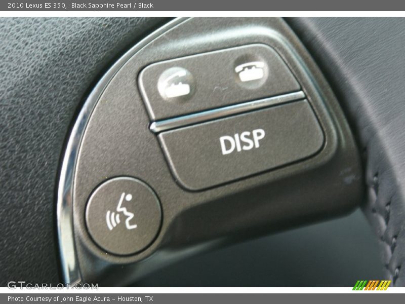 Black Sapphire Pearl / Black 2010 Lexus ES 350
