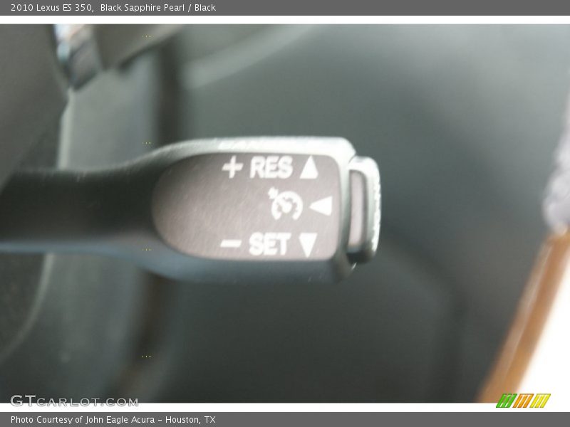 Black Sapphire Pearl / Black 2010 Lexus ES 350