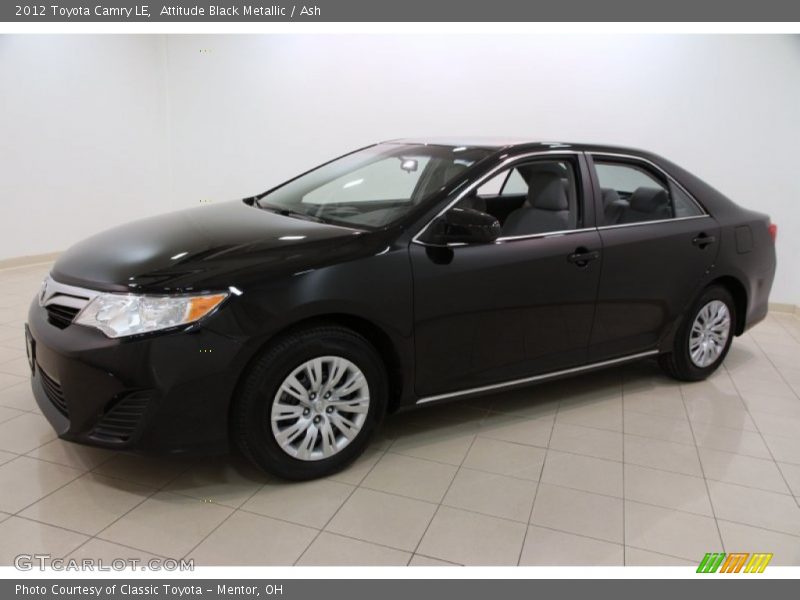 Attitude Black Metallic / Ash 2012 Toyota Camry LE