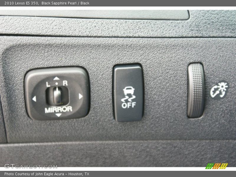 Black Sapphire Pearl / Black 2010 Lexus ES 350
