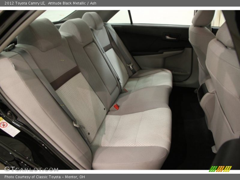Attitude Black Metallic / Ash 2012 Toyota Camry LE