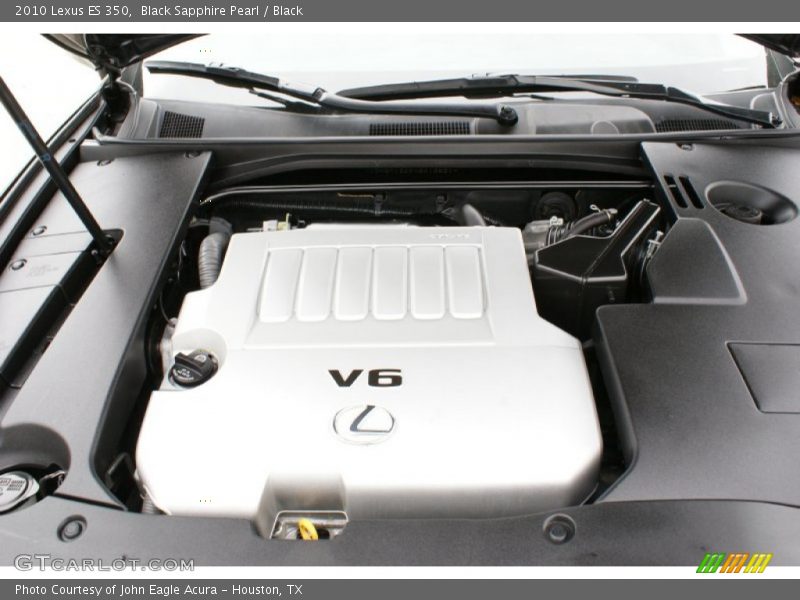 Black Sapphire Pearl / Black 2010 Lexus ES 350