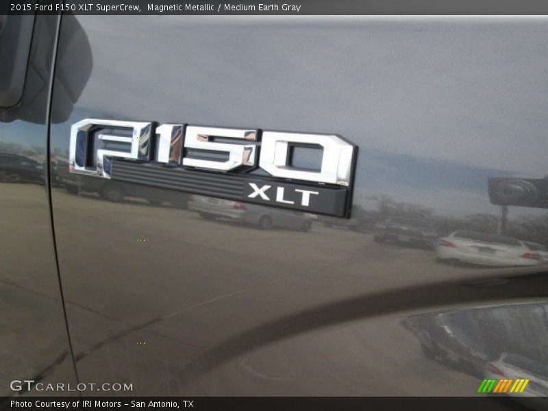Magnetic Metallic / Medium Earth Gray 2015 Ford F150 XLT SuperCrew