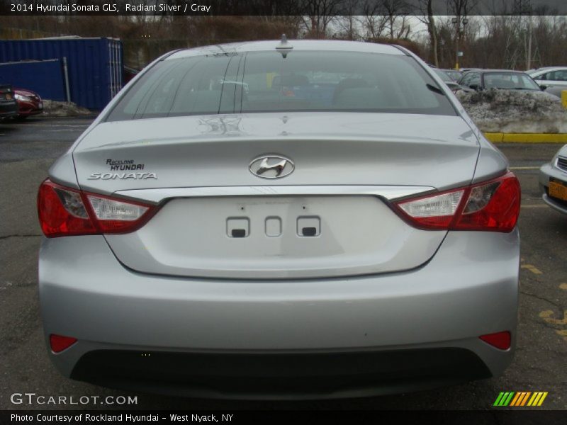 Radiant Silver / Gray 2014 Hyundai Sonata GLS
