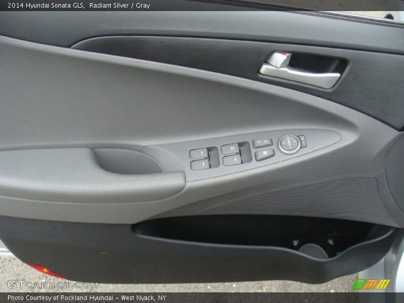 Radiant Silver / Gray 2014 Hyundai Sonata GLS