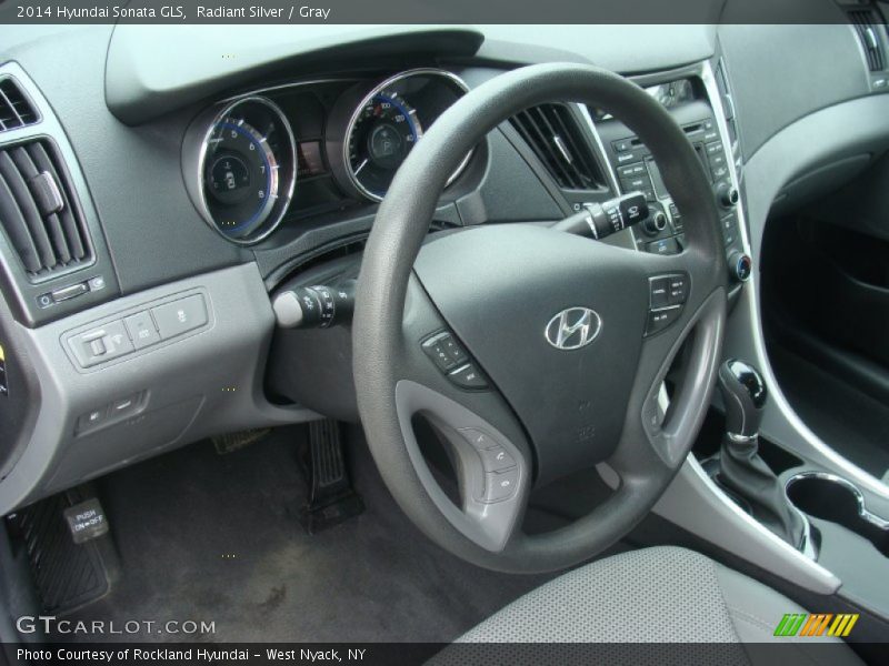 Radiant Silver / Gray 2014 Hyundai Sonata GLS