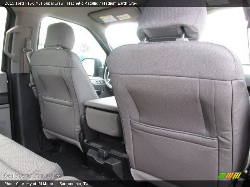 Magnetic Metallic / Medium Earth Gray 2015 Ford F150 XLT SuperCrew