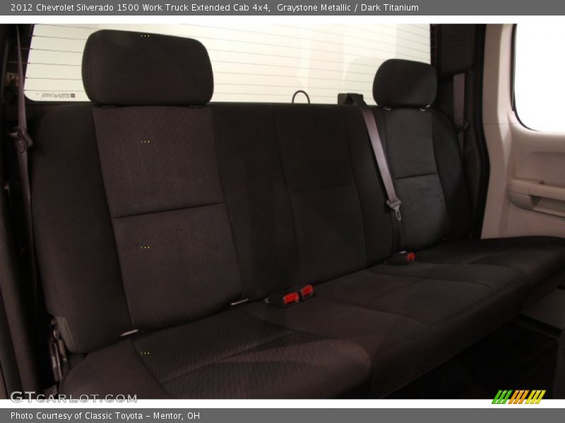 Graystone Metallic / Dark Titanium 2012 Chevrolet Silverado 1500 Work Truck Extended Cab 4x4