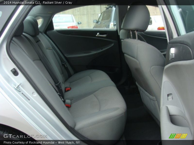 Rear Seat of 2014 Sonata GLS