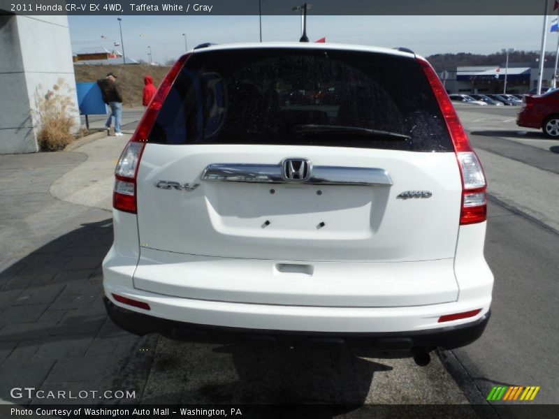 Taffeta White / Gray 2011 Honda CR-V EX 4WD