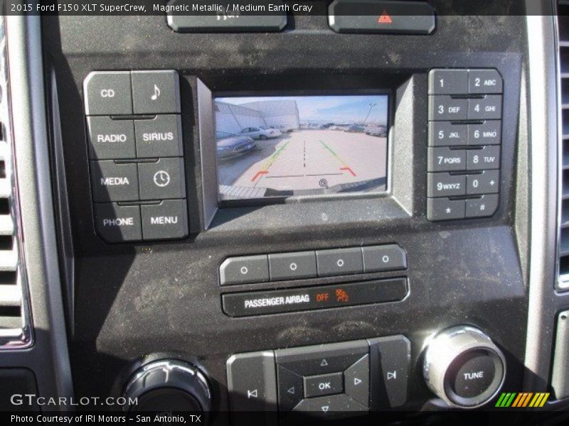 Magnetic Metallic / Medium Earth Gray 2015 Ford F150 XLT SuperCrew