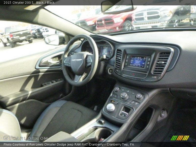 Black / Black 2015 Chrysler 200 S