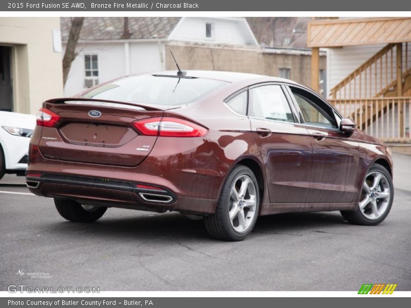  2015 Fusion SE AWD Bronze Fire Metallic
