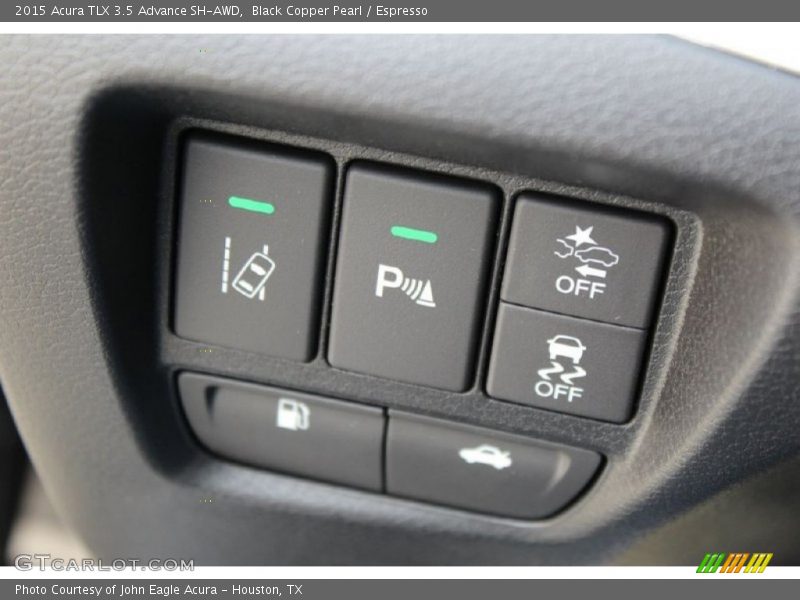 Controls of 2015 TLX 3.5 Advance SH-AWD