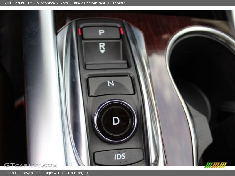 Controls of 2015 TLX 3.5 Advance SH-AWD