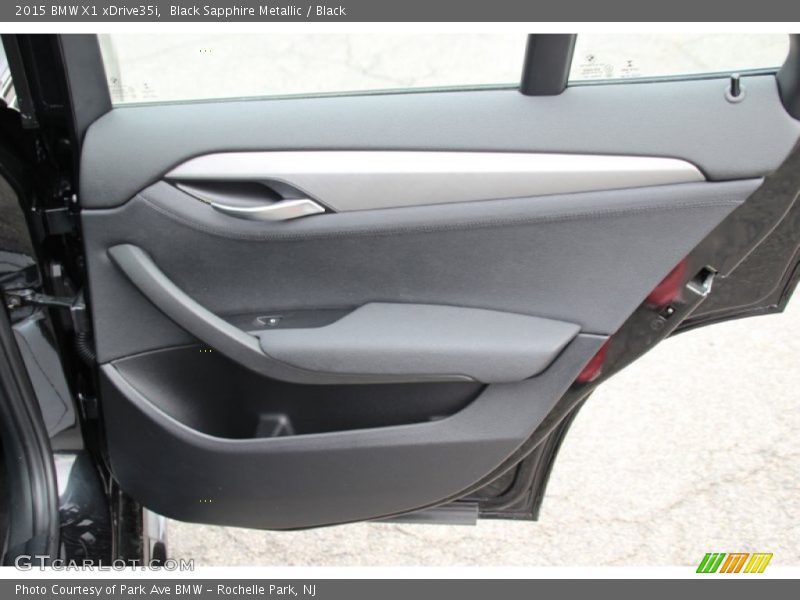 Black Sapphire Metallic / Black 2015 BMW X1 xDrive35i