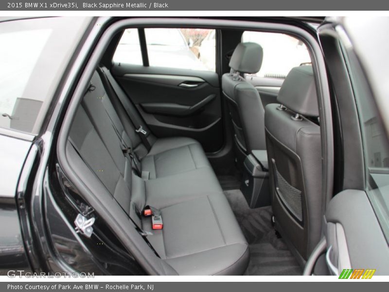 Black Sapphire Metallic / Black 2015 BMW X1 xDrive35i