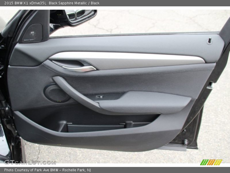 Black Sapphire Metallic / Black 2015 BMW X1 xDrive35i