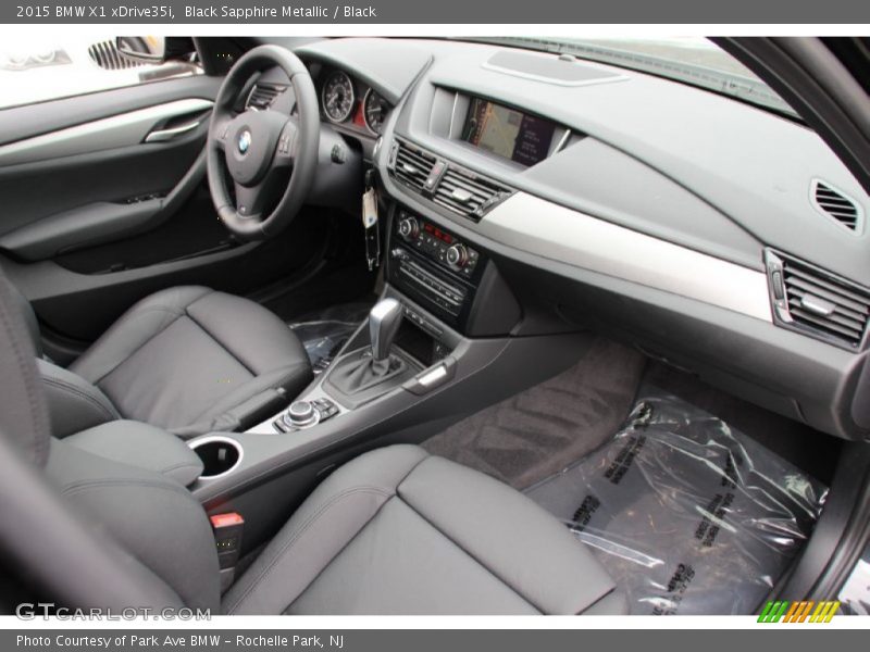 Black Sapphire Metallic / Black 2015 BMW X1 xDrive35i