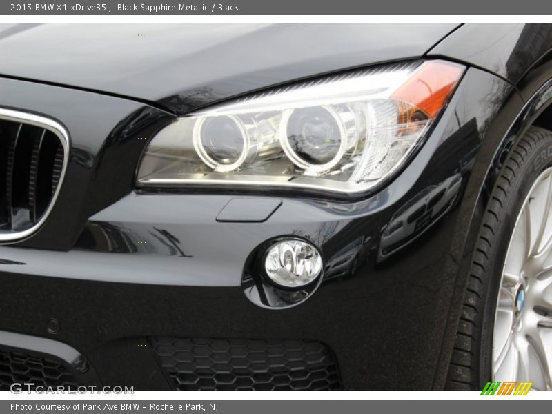 Black Sapphire Metallic / Black 2015 BMW X1 xDrive35i