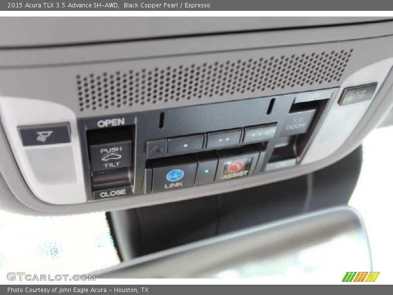 Controls of 2015 TLX 3.5 Advance SH-AWD