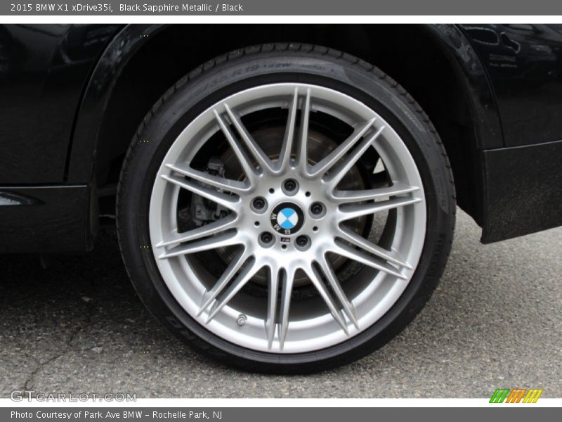 Black Sapphire Metallic / Black 2015 BMW X1 xDrive35i