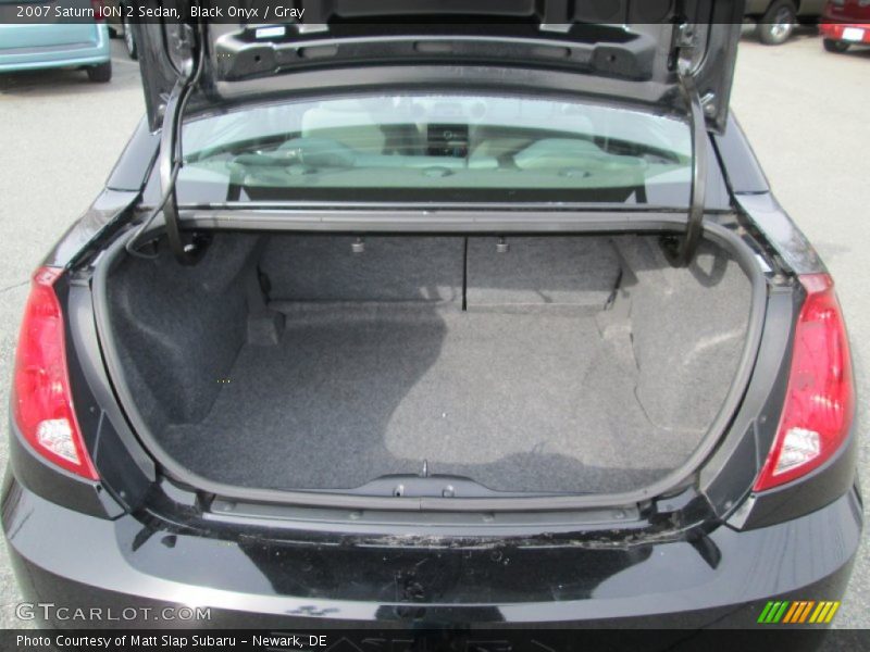 Black Onyx / Gray 2007 Saturn ION 2 Sedan