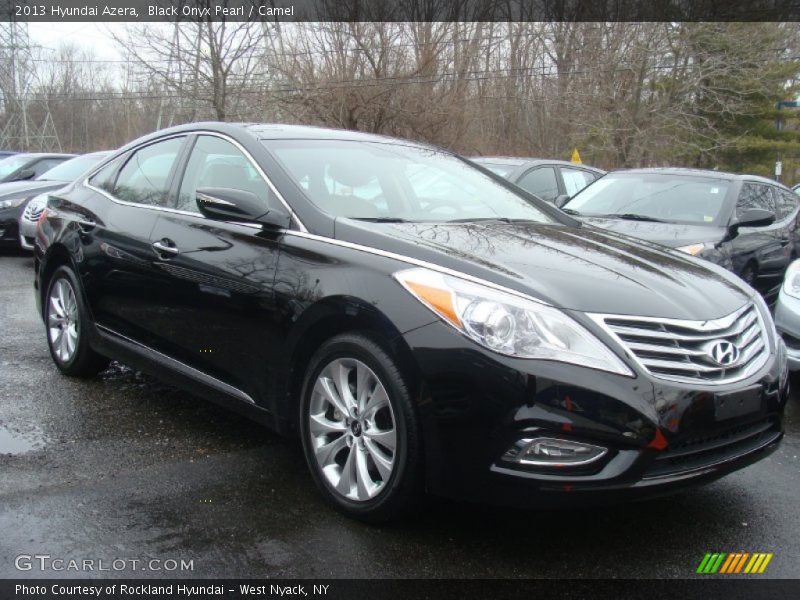 Black Onyx Pearl / Camel 2013 Hyundai Azera